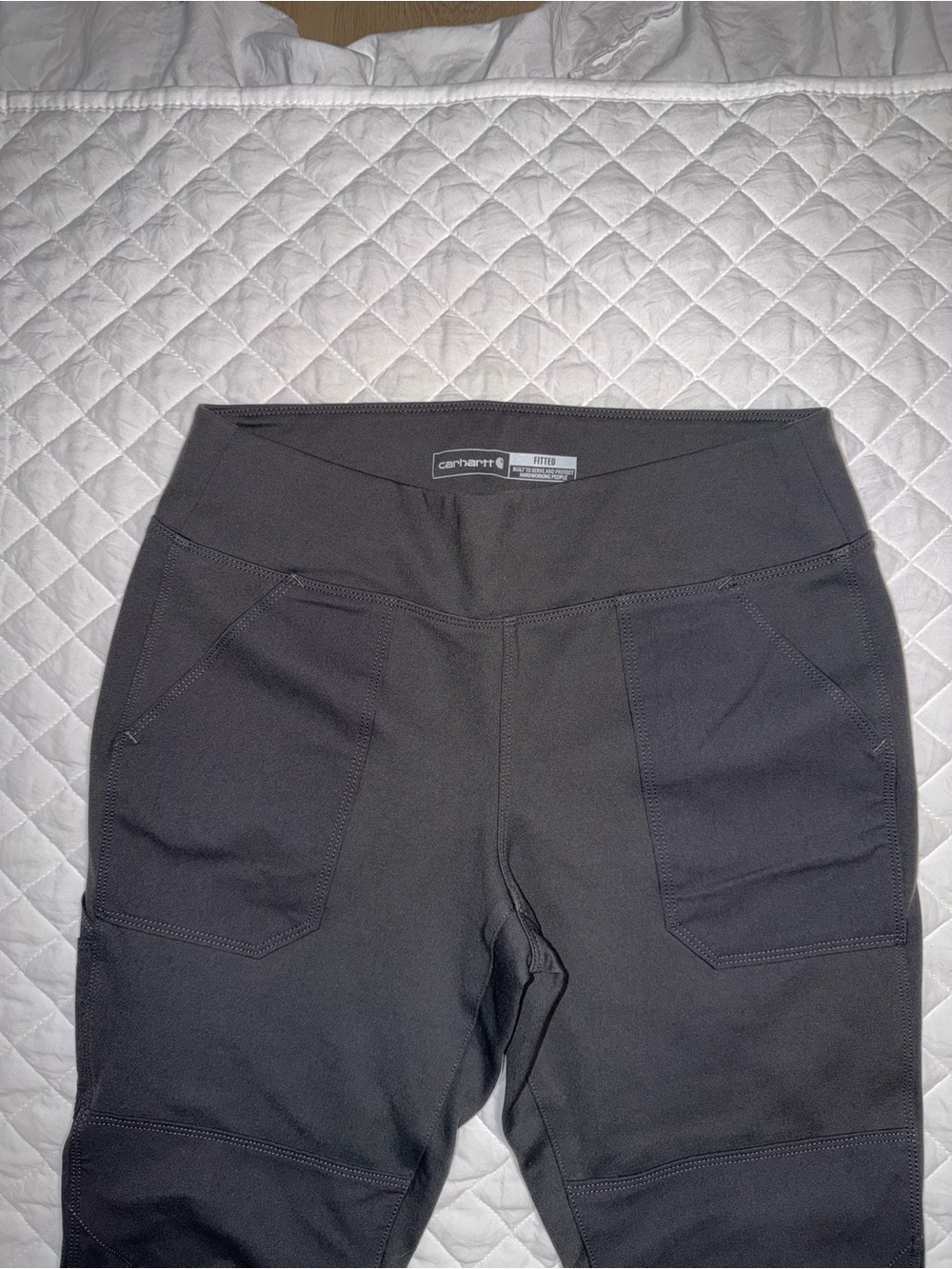 Carhartt Gray Fitted Performance Leggings - Picture 5 of 6